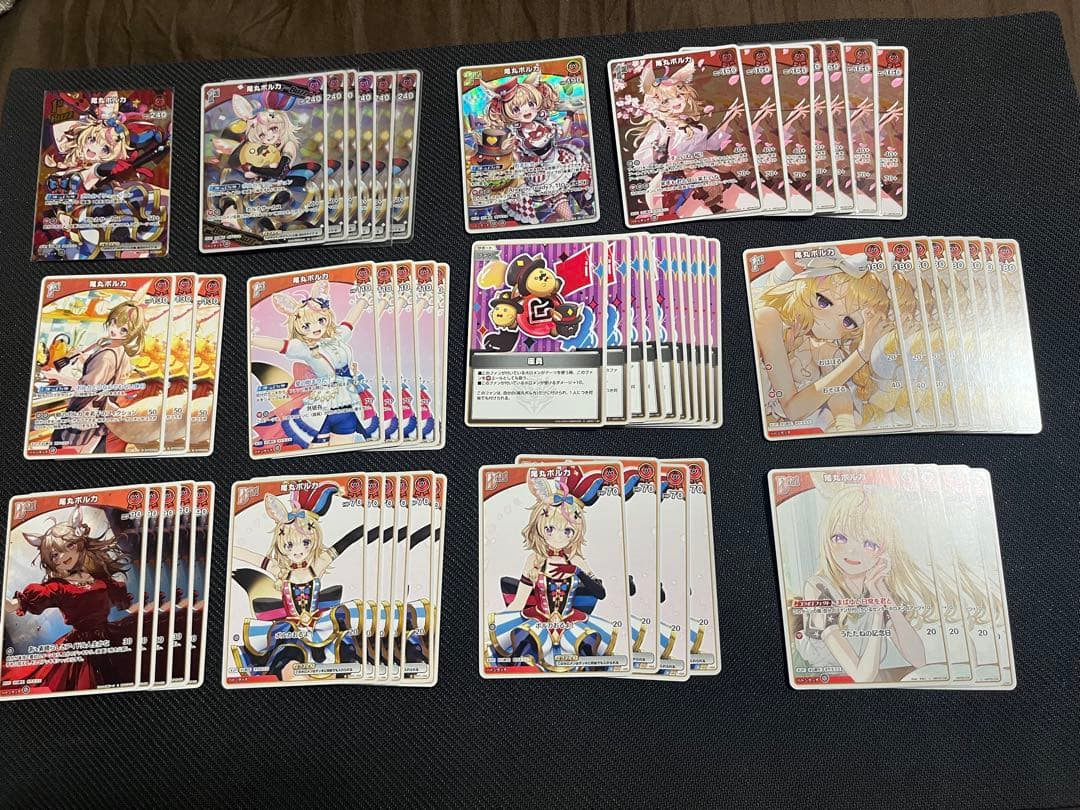 ホロライブ カードダス 尾丸ポルカ 構築済みデッキ おまけ付き