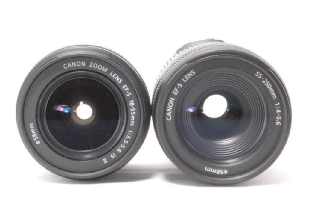 美品　買い足しなしですぐ使える　Canon Kiss X5 ダブルレンズセット