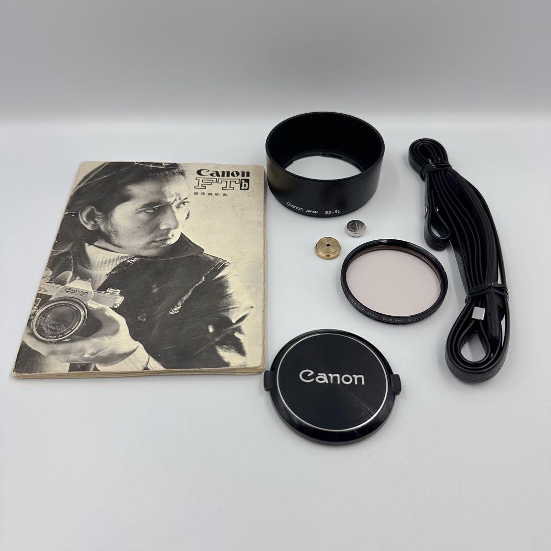 Canon FTb 50mm F1.4 実写確認済み 完動品 美品