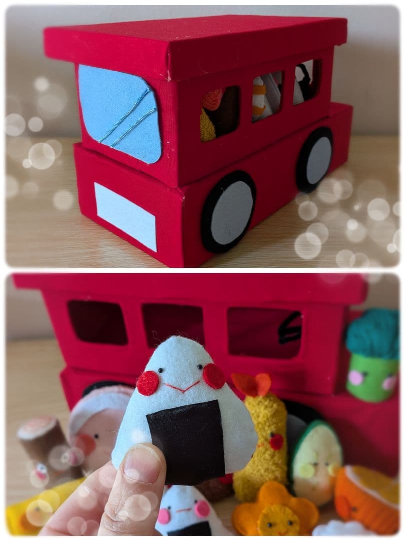 トルちゃん様オーダー品　おべんとうバス