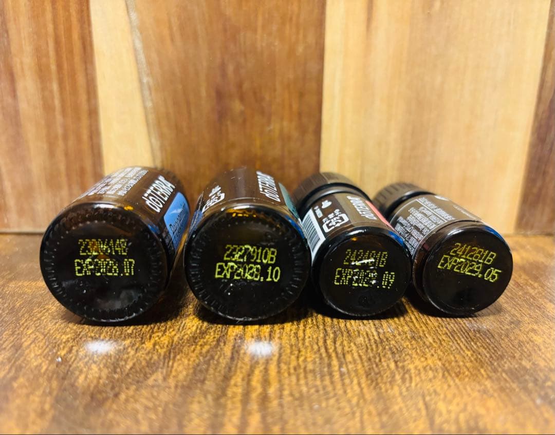 doTERRA ドテラ　ペパーミント　サイプレス　ウィンターグリーン　ヒノキ