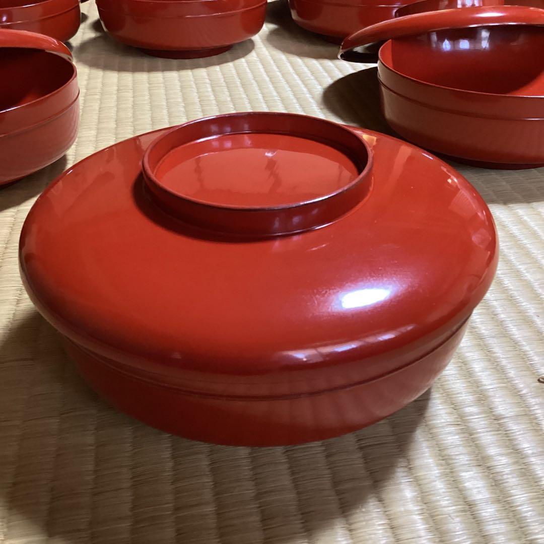k2f29漆器　大平　年代物　10客セット