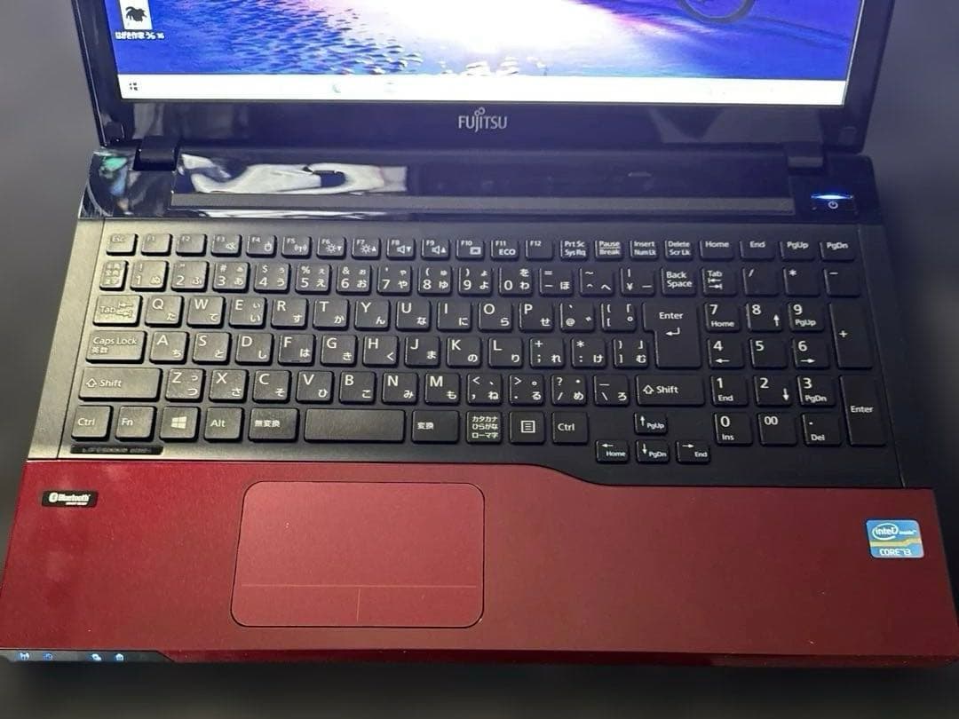 富士通FMV LIFEBOOK AH45 赤 超綺麗 Win10 office付