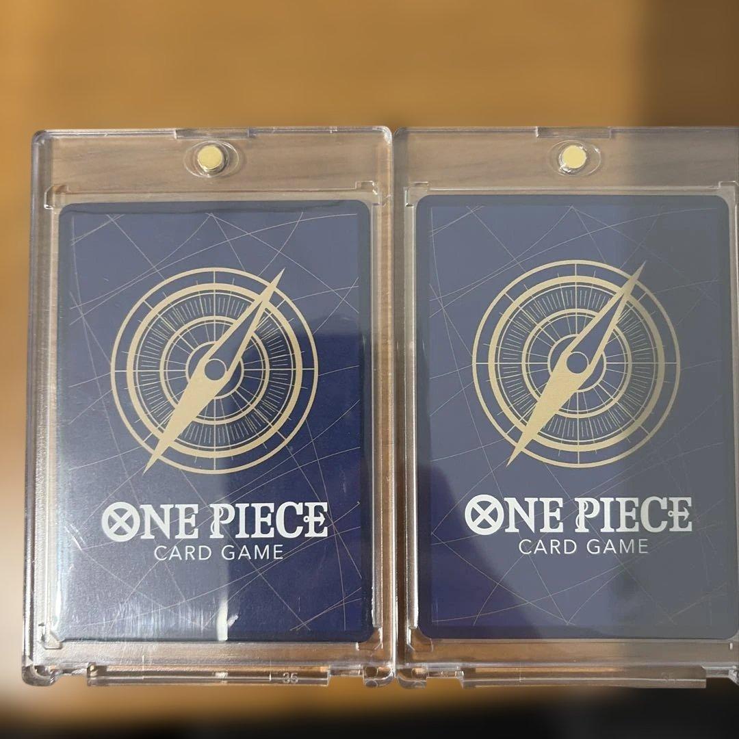 ワンピースカード　エネルSEC、万雷SRパラレル美品