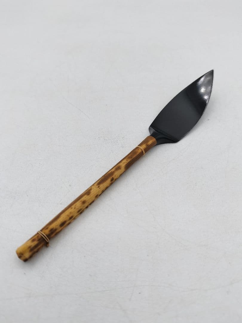 d102専用布袋付灰匙7本セット 茶道具 古物