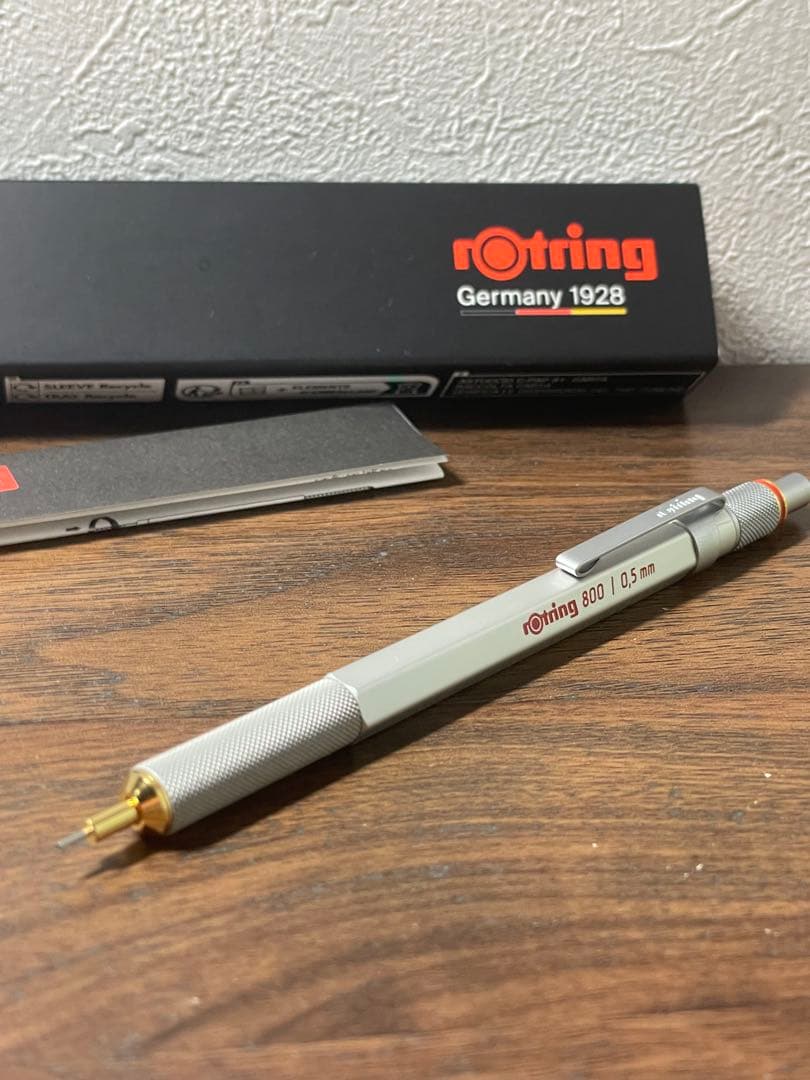 ロットリング800シルバー　0.5mmシャープペン 製図用