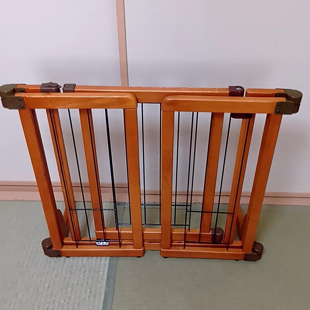 リッチェル　木製　おくだけゲート　ペットゲート　ベビーゲートS