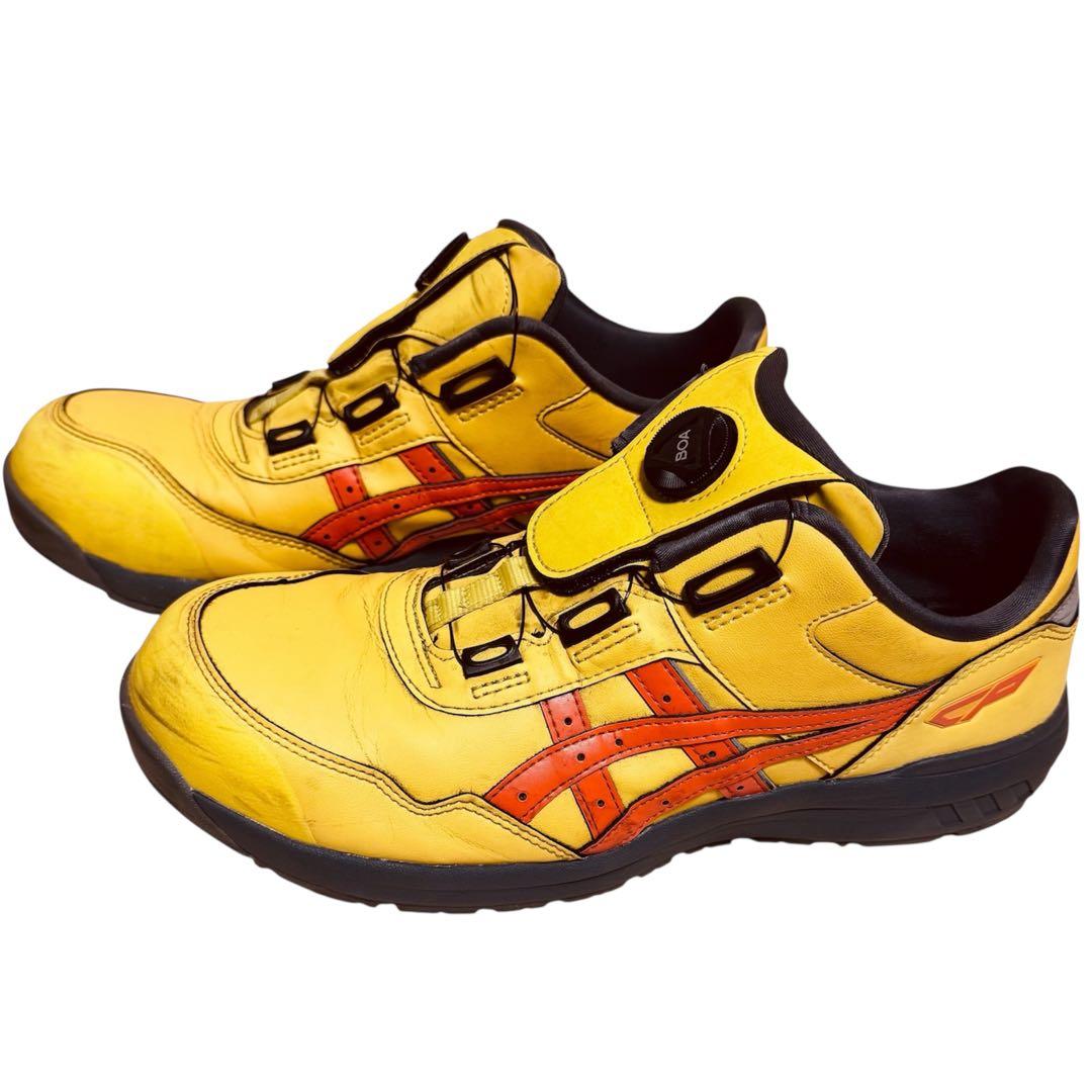 アシックス 安全靴 ウィンジョブ CP306 BOA イエロー 29.0c