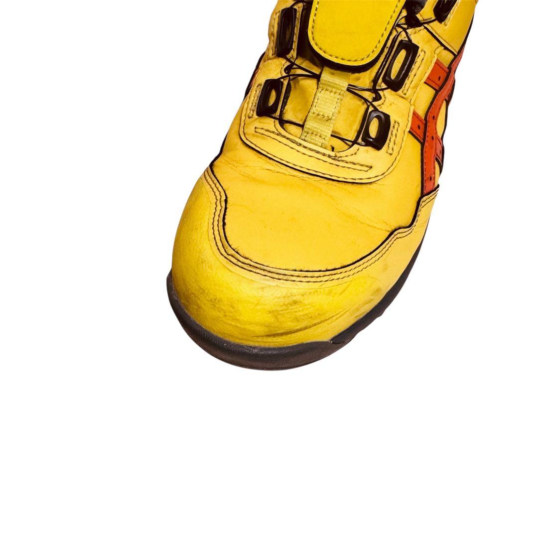 アシックス 安全靴 ウィンジョブ CP306 BOA イエロー 29.0c