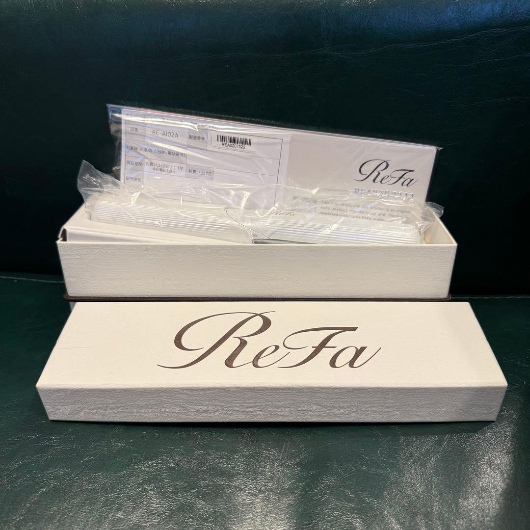 【美品】ReFa リファ フィンガーアイロン ホワイト