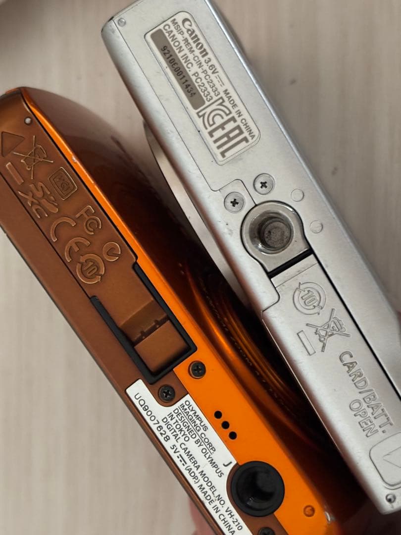 オリンパス、Canon、DIGITALカメラ5台