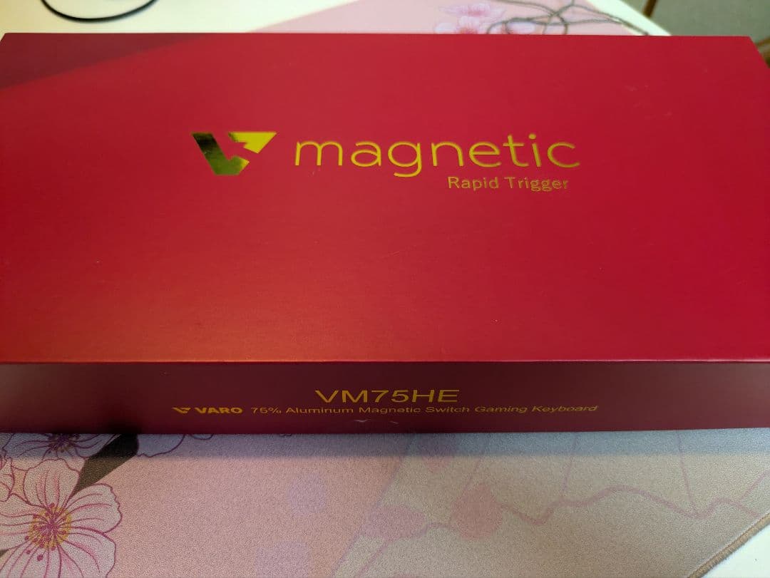 【付属品完備】MAGENETIC KEYBOARD VM75HE ホワイト