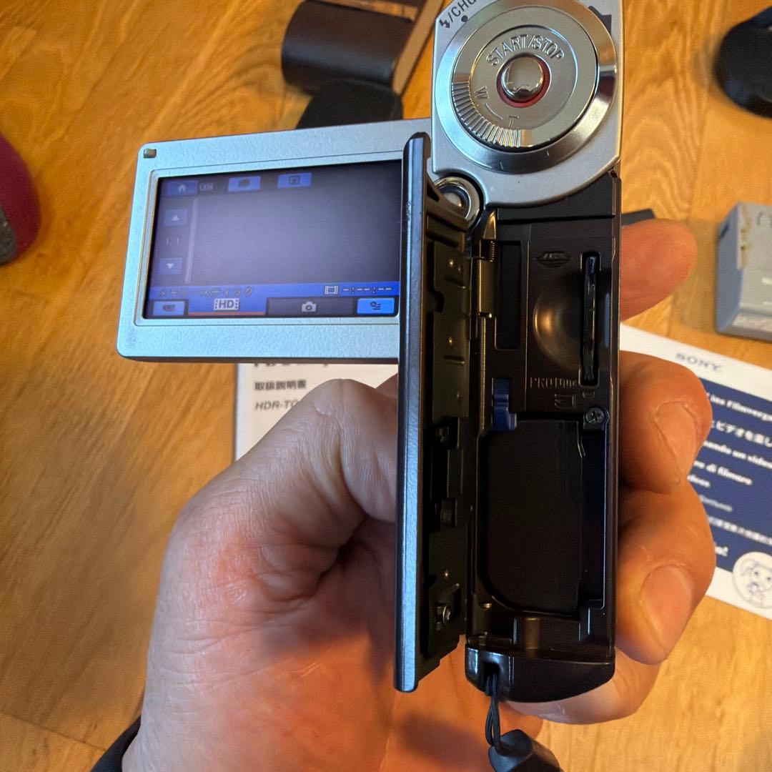 ジャンク SONY HDR-TG1 ビデオカメラセット