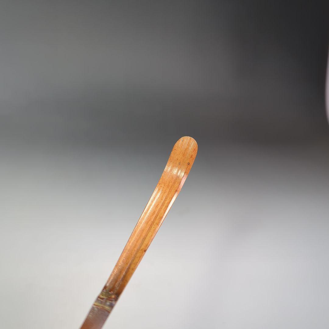 イ401 竹茶杓『大徳寺　橋本紹尚　極箱銘《薄紅茶》』茶道具