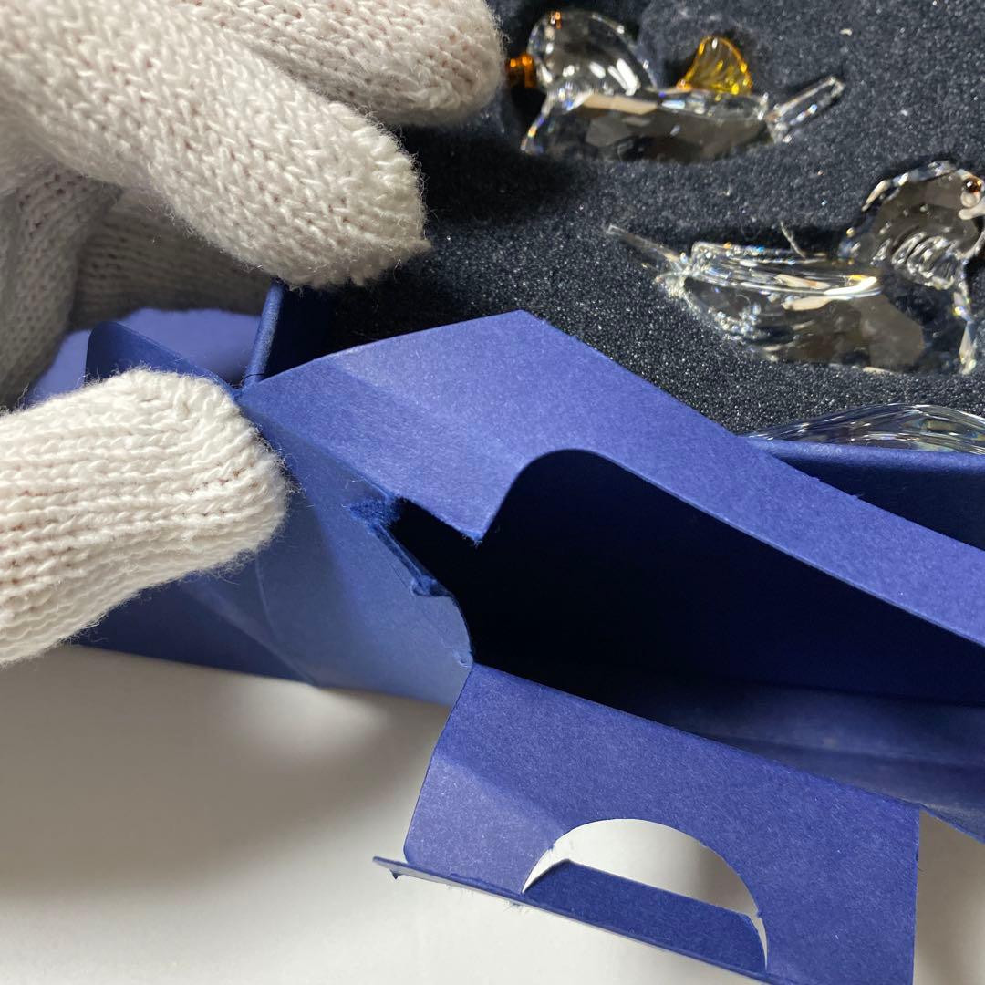 SWAROVSKI(スワロフスキー) クリスタルマンダリンダッグ(オシドリ)置物