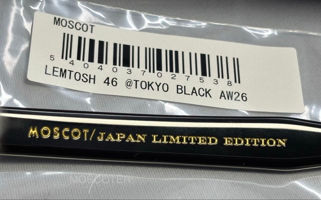 メガネ・老眼鏡 Japan Official Lemtosh 46 Tokyo Black