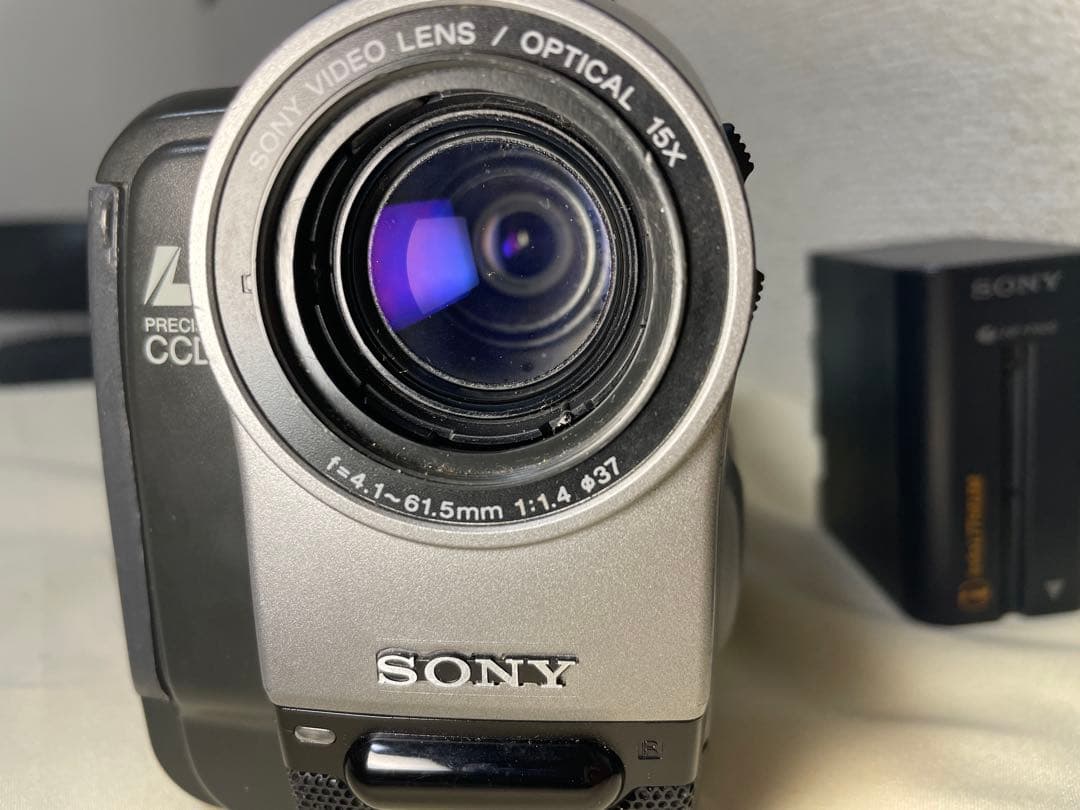 SONY ビデオカメラ CCD-TRV92 動作品 8ミリビデオ　ダビング再生用