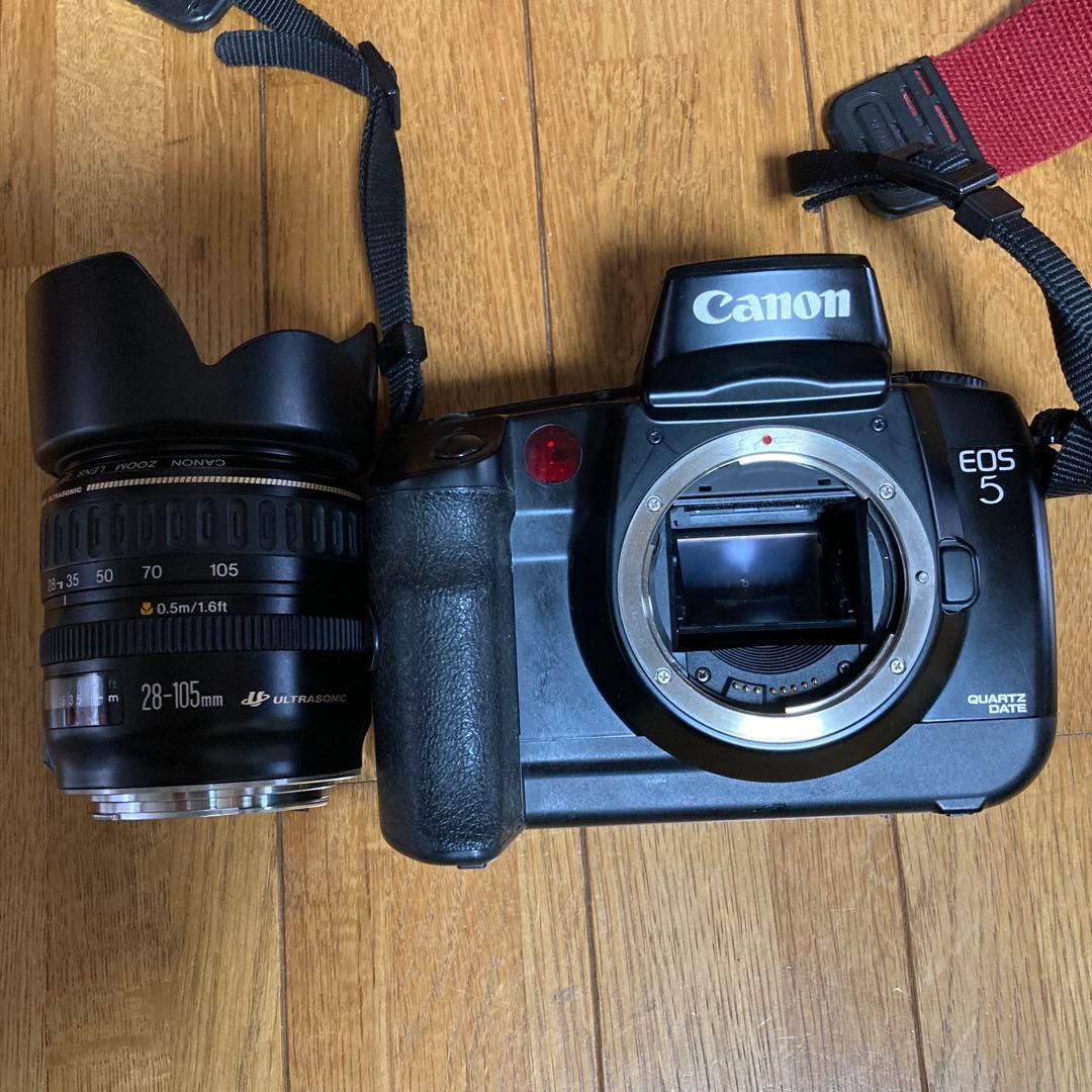 Canon EOS 5 一眼レフカメラ 28-105mmレンズ付き