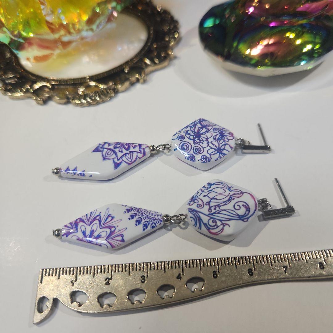 ハンドメイドピアス3223