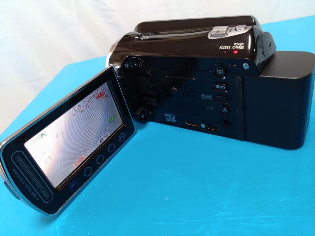 JVC Everio HDビデオカメラ 本体