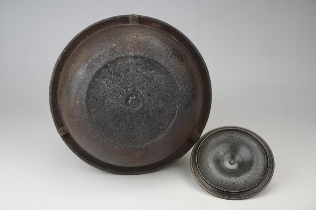 美品 釜　炉用 茶道具
