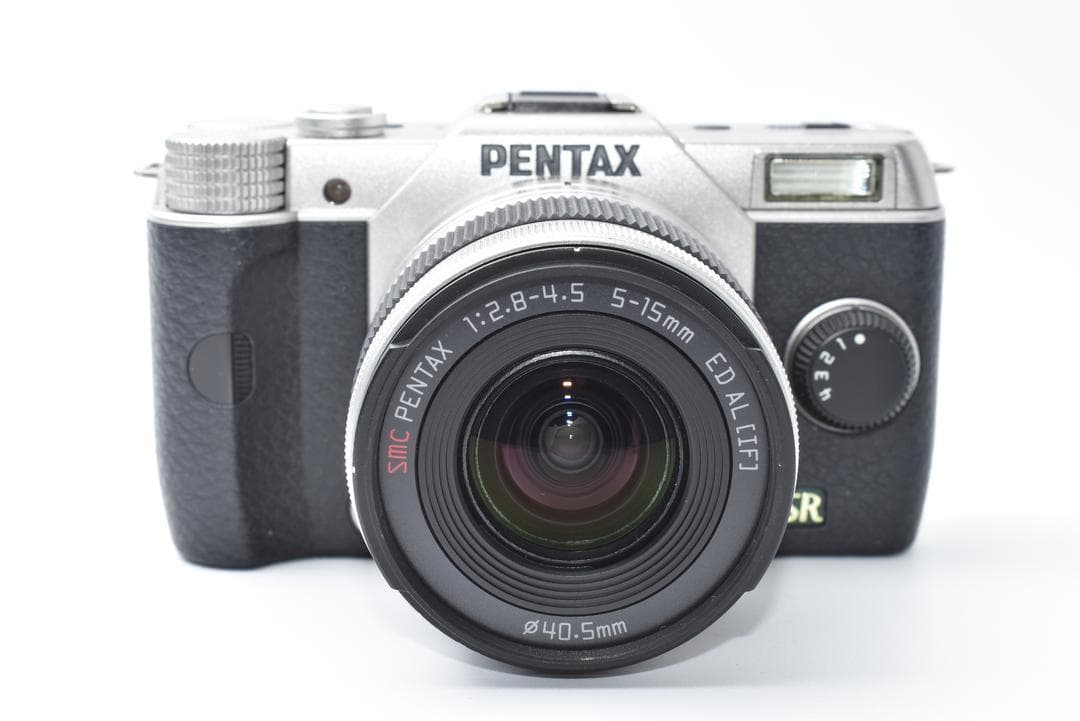 【バッテリーx2付き】ペンタックス PENTAX Q7 シルバー レンズキット