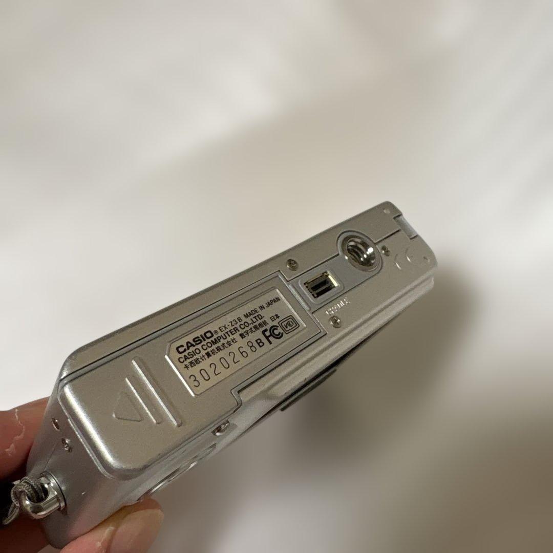 動作確認済 CASIO EXILIM EX-Z3 レトロコンデジ シルバー