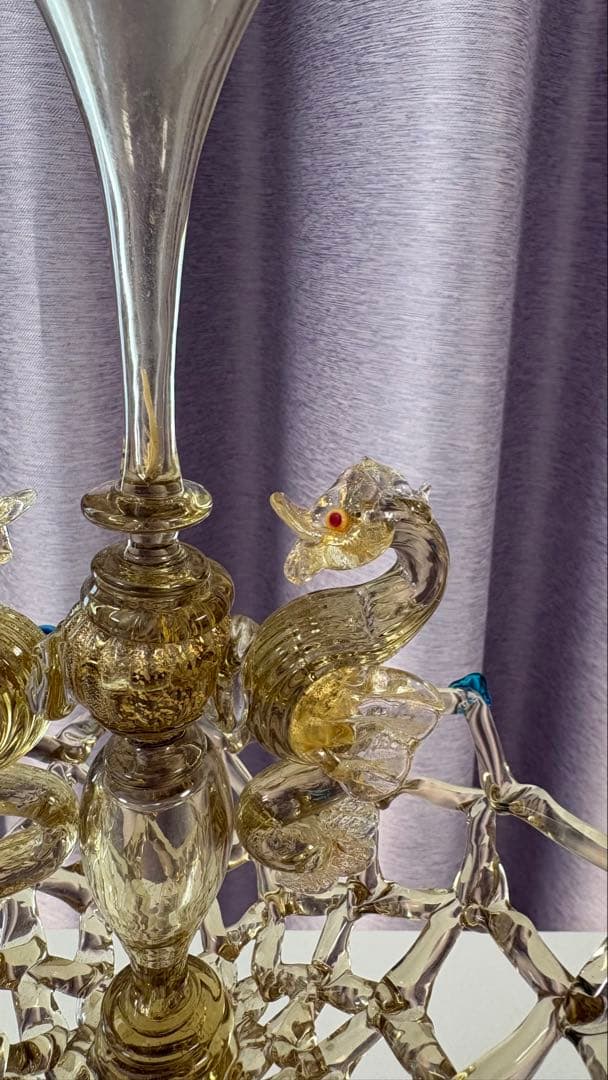ムラーノガラス Amfora Murano ITALIA ヴェネチアングラス