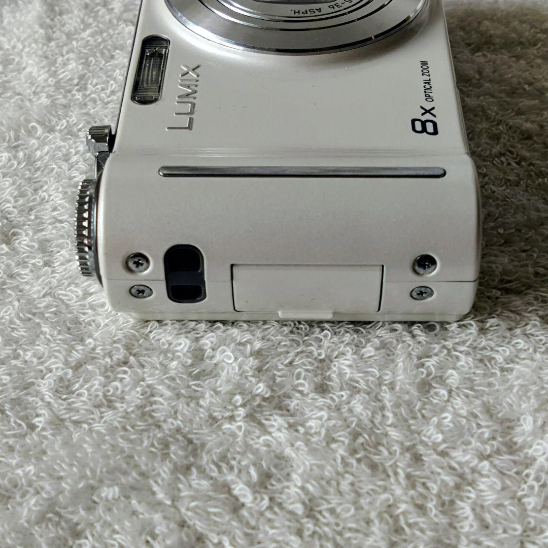 【動作品】LUMIX DMC-ZX1 ホワイト 広角25mm 人気色 難あり