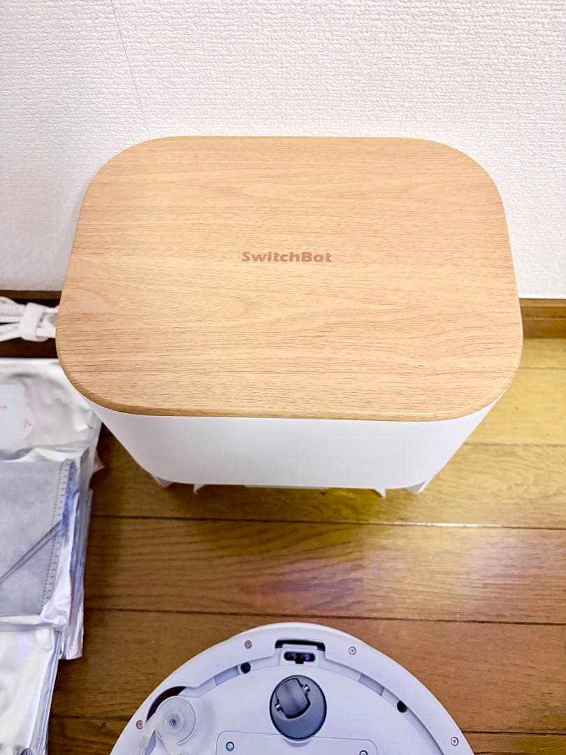 【美品】SwitchBot ロボット掃除機 K11+ 2025年12月新品購入
