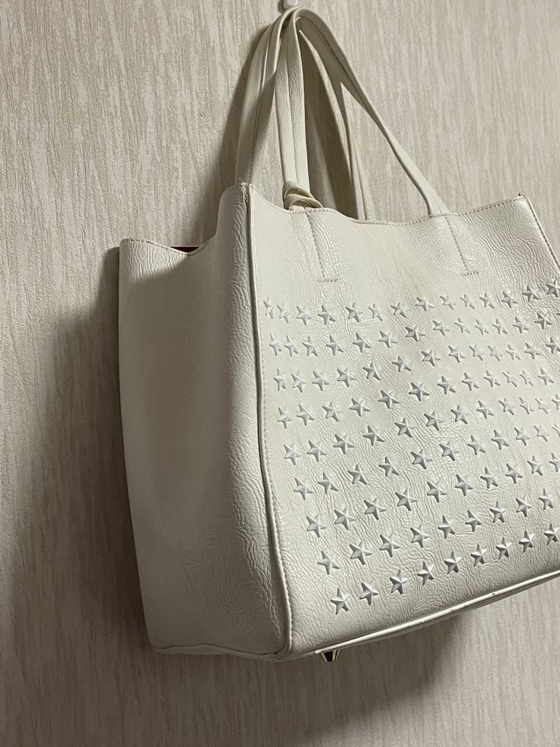 TRE☆STAR - TOTE BAG ＬWHITE