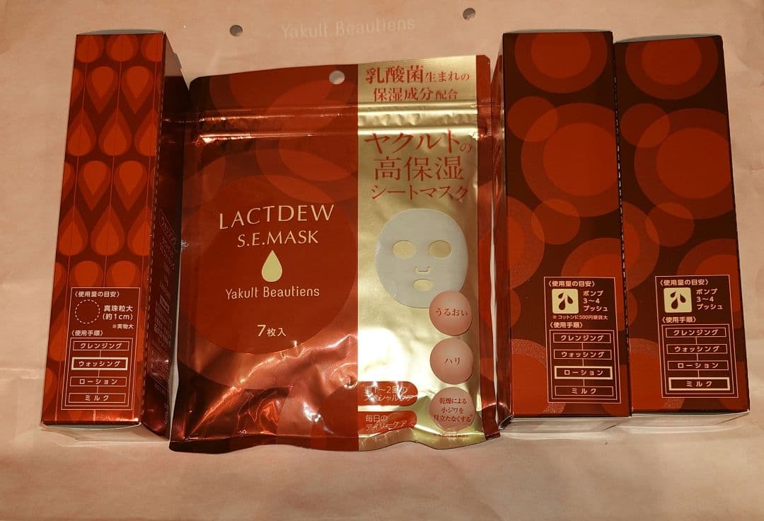 LACTDEW ウォッシング ローションII ミルク マスク セット