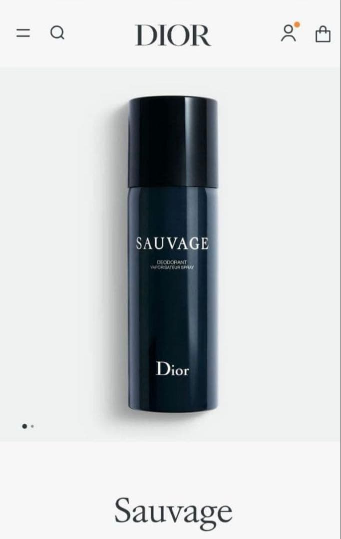 【日本未発売】Dior Sauvage デオドラントスプレー 大容量 150ml