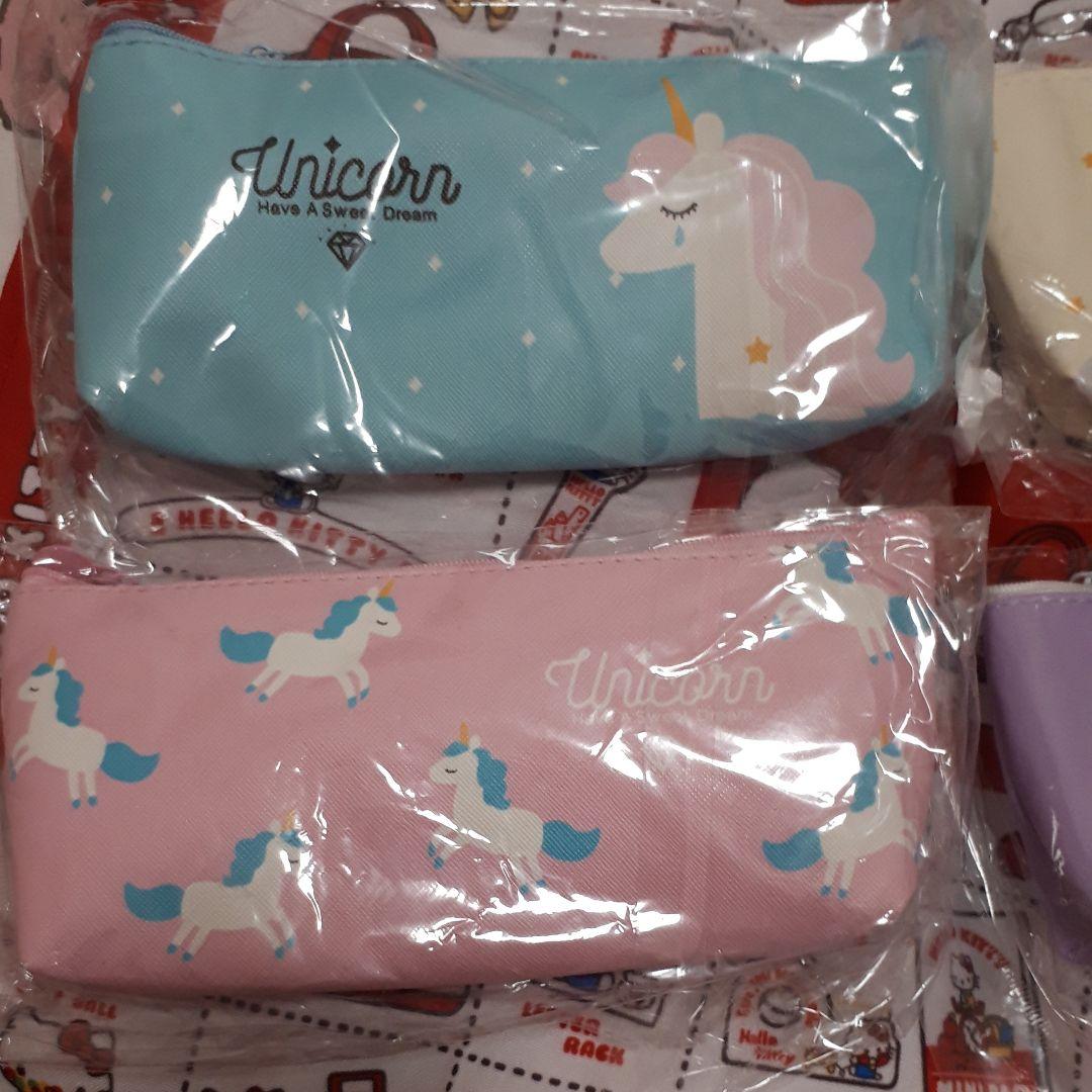 500円  ユニコーン  ペンポーチ  画像3枚目まであります
