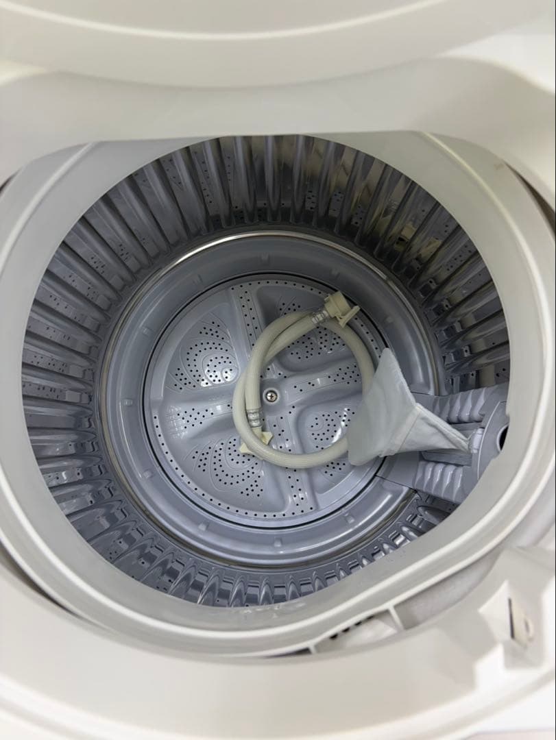 #100 縦型 洗濯機 SHARP 2024年 6.0kg ES-GE6H-N