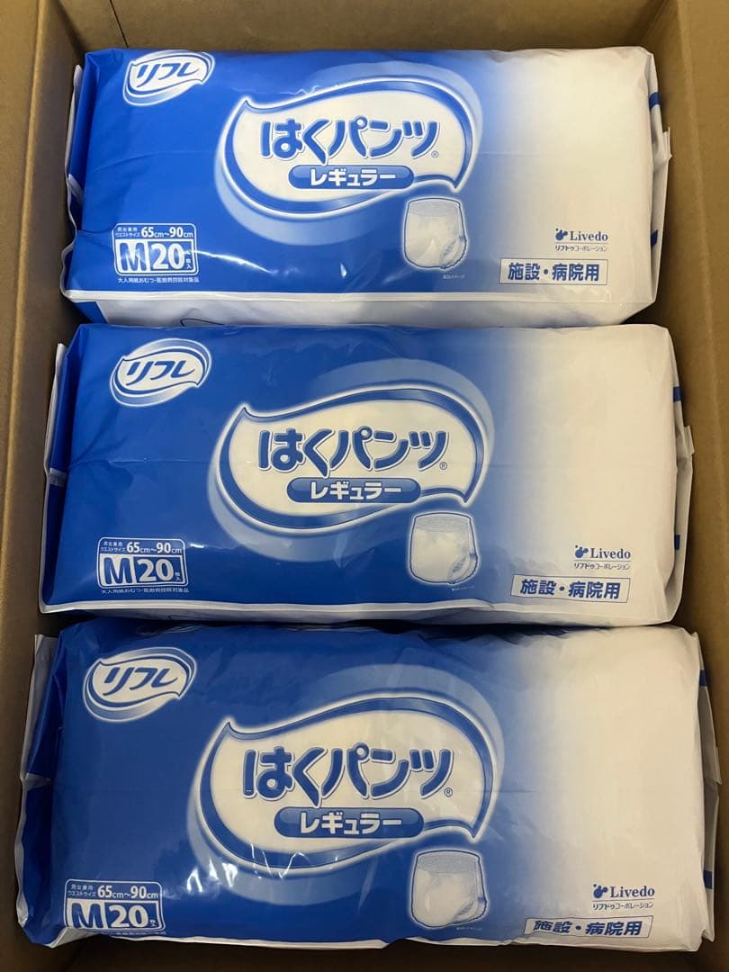 リフレ はくパンツ レギュラー M 6袋(120枚)セット