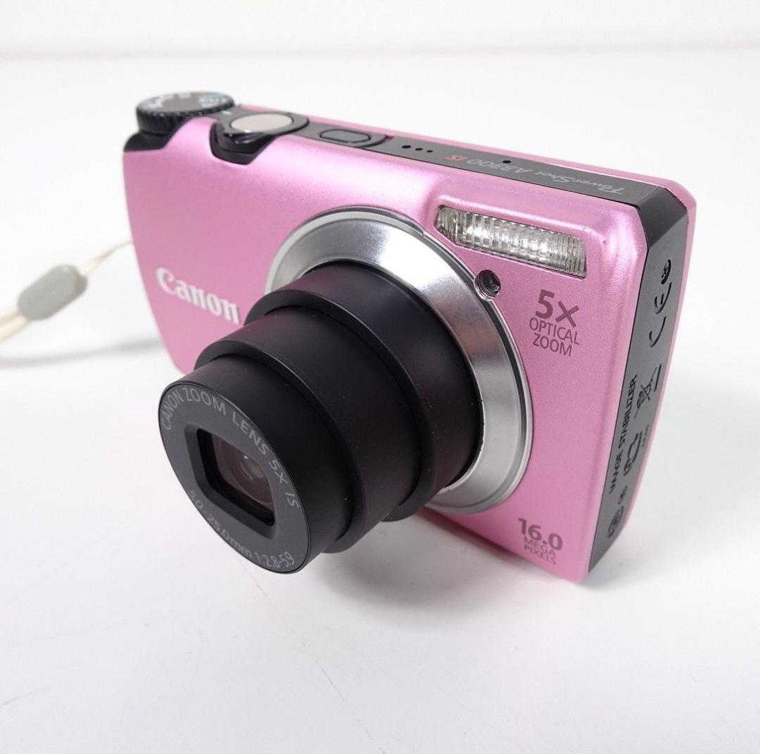 Canon Power Shot A3300IS PINK ピンク 箱 説明書