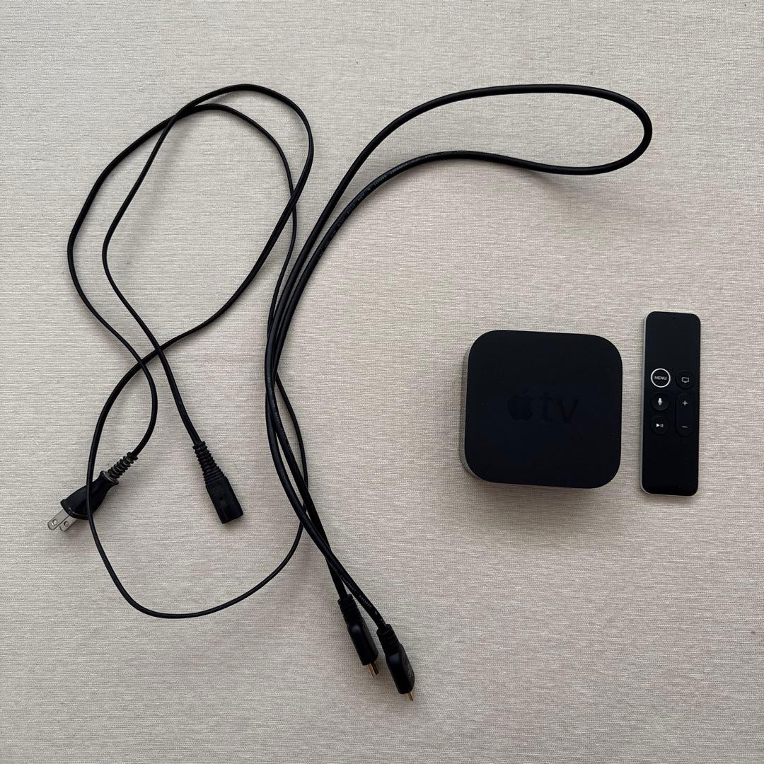 Apple TV 4K本体 リモコン 充電ケーブル HDMIケーブル アップル