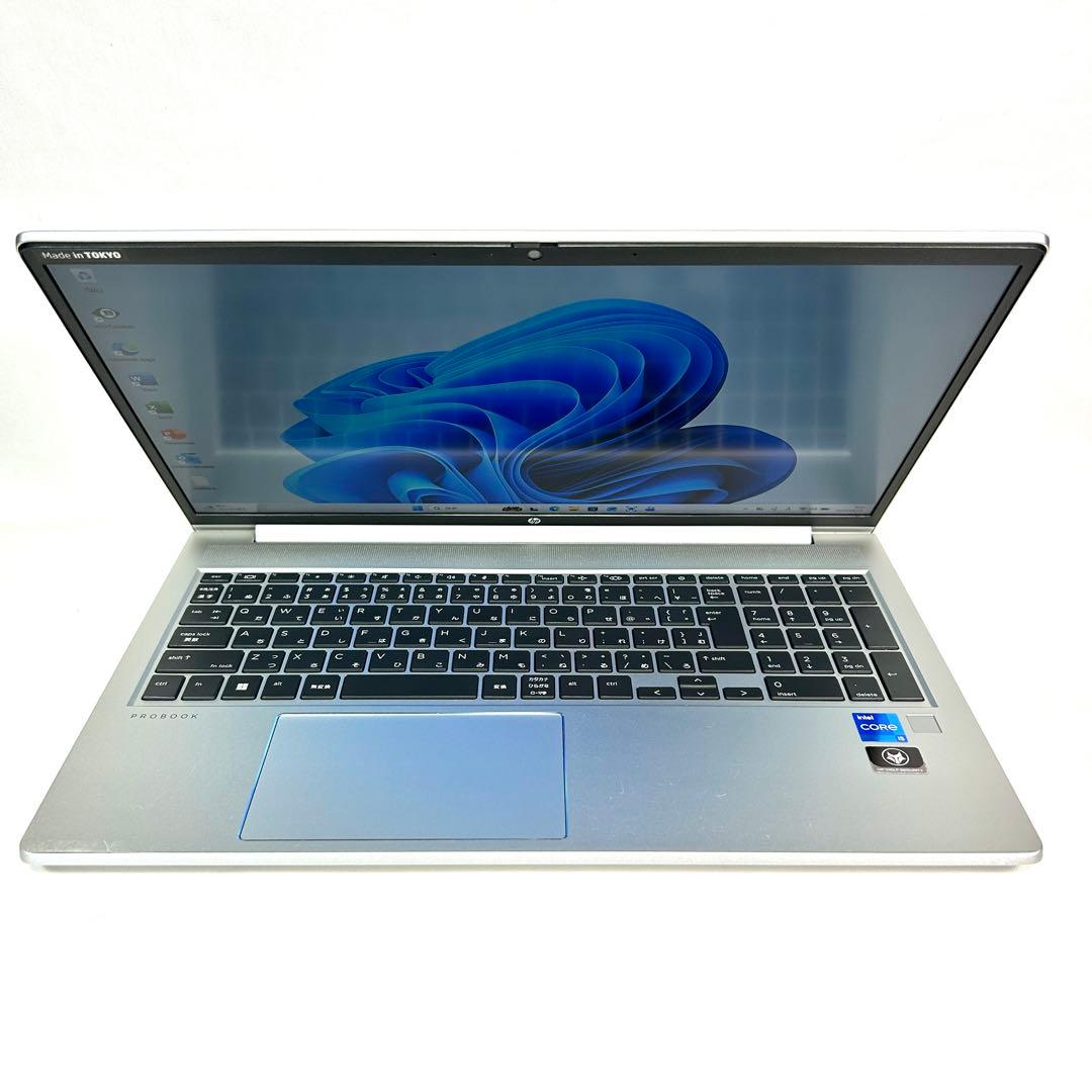 美品 HP Probook 450G9 バッテリー良好 256GB Office