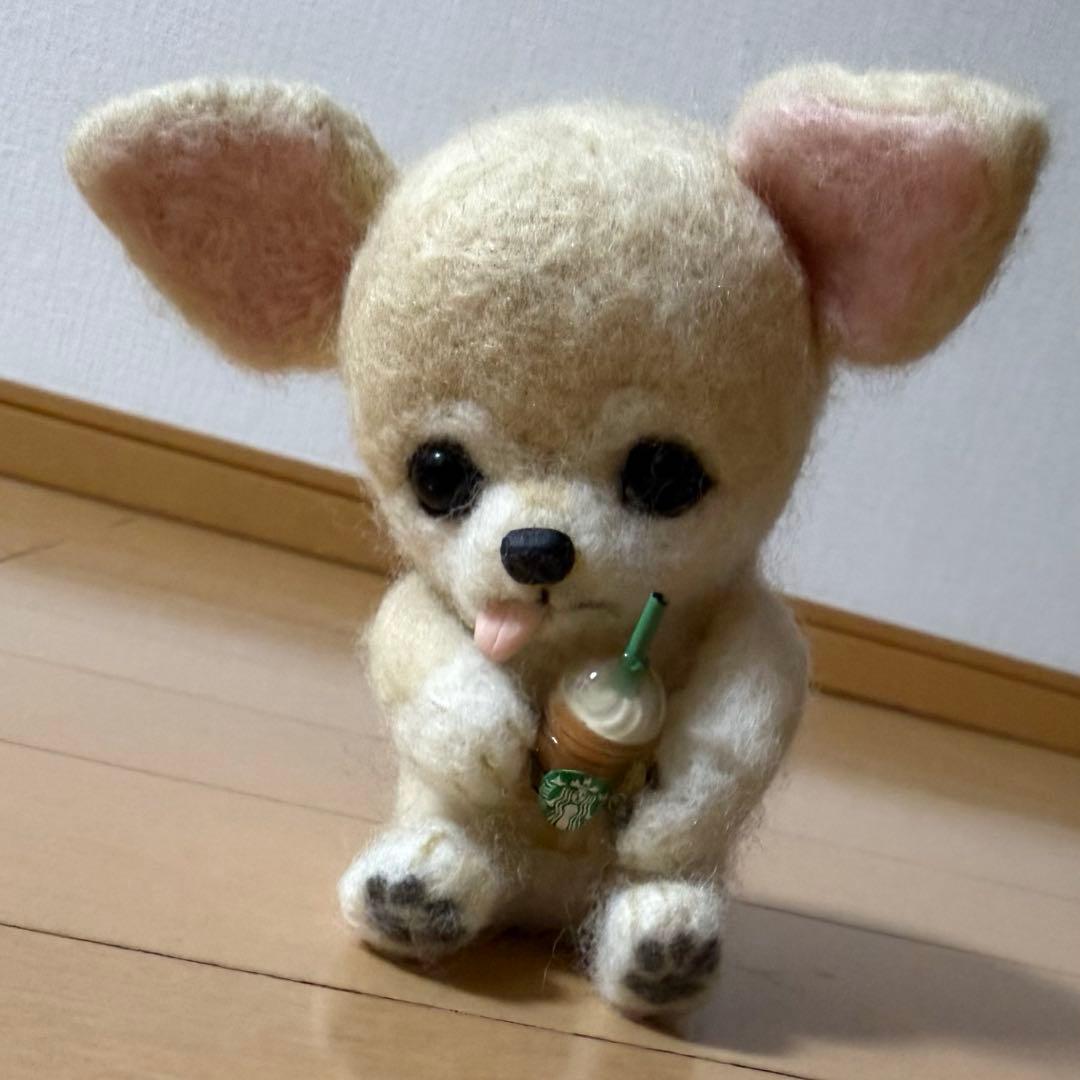 有名羊毛フェルト作家chataさん/チワワ