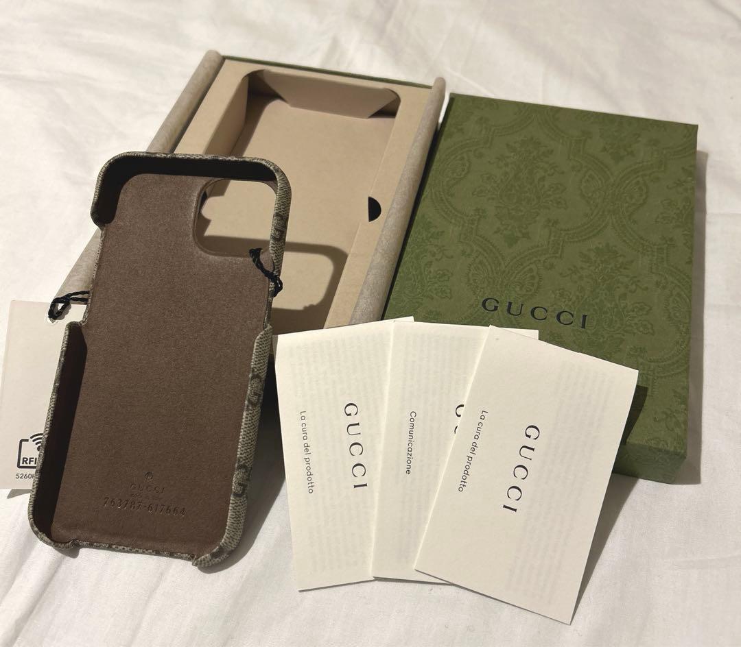 GUCCI グッチ iPhone 13 ケース GG スマホケース 未使用品