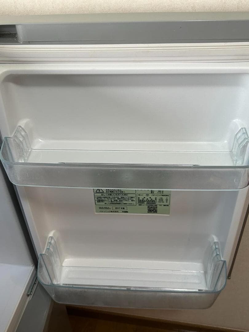 冷蔵庫 Panasonic シルバー 美品【全国送料無料】