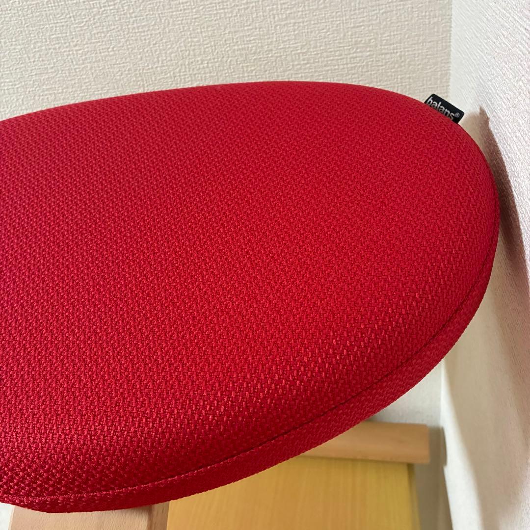 美品 バランスラボ バランスイージー レッド バランスチェア