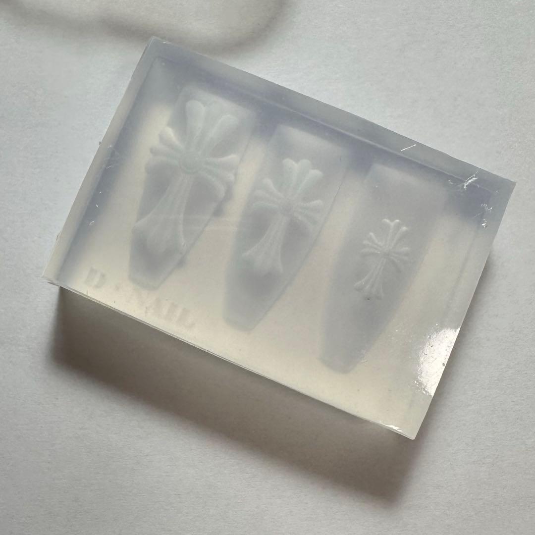 Dnail シリコンモールド クロス クロム