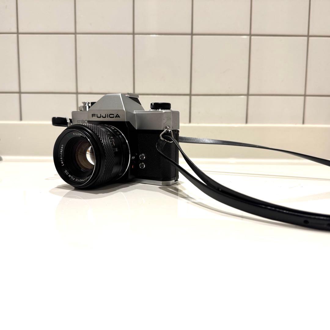【ジャンク品】Fujica ST801 フィルムカメラ＋FUJINONレンズ