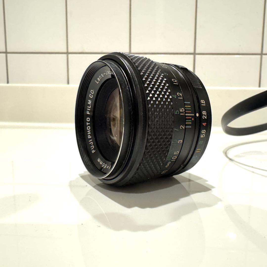 【ジャンク品】Fujica ST801 フィルムカメラ＋FUJINONレンズ