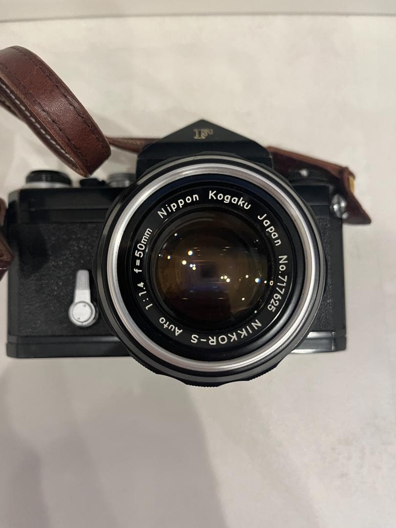 Nikon F 黒 一眼レフカメラ Nikkor-S 50mm 付