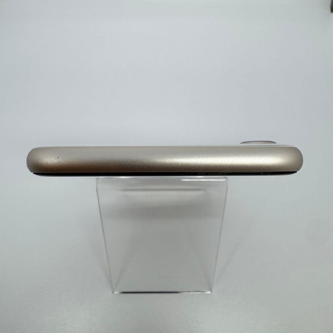 【美品】iPhone SE3 128GB WHITE大容量新品バッテリー100%