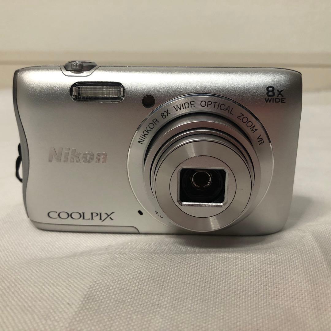 送料込★動作美品★Nikon COOLPIX S3700 バッテリー 充電器付