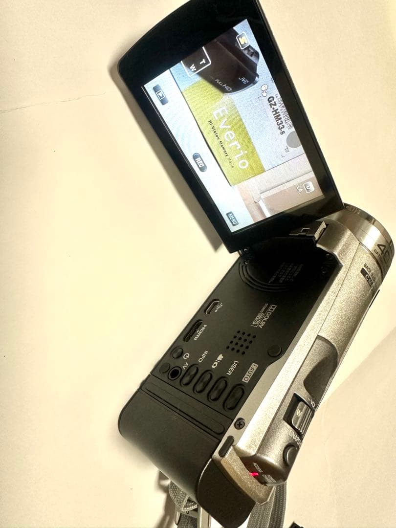 JVC Everio GZ-HM33-Sビデオカメラ 本体　中古品